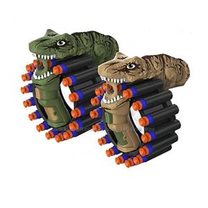 تفنگ اسباب بازی تیر فومی دایناسور 9218 DINOSAUR SOFT BULLET GUN